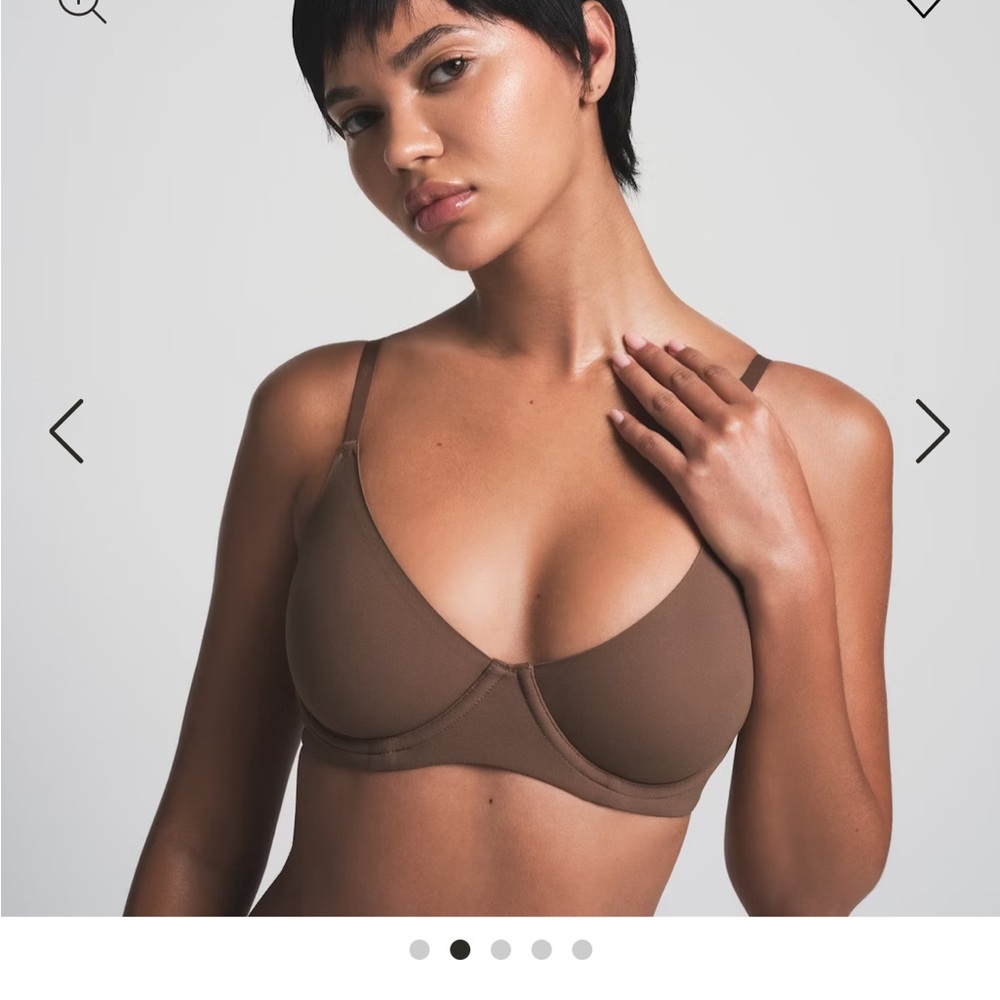 Skims Fits Everybody Unlined Demi Bra in BRONZE - Sold out everywhere 36D
